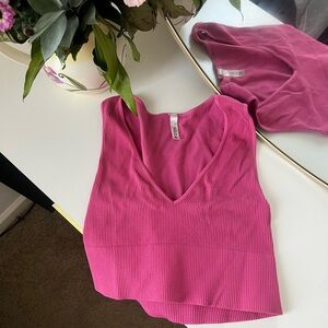 Niki biki pink tank top